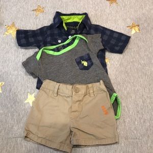 U.S Polo Baby boy Outfit
